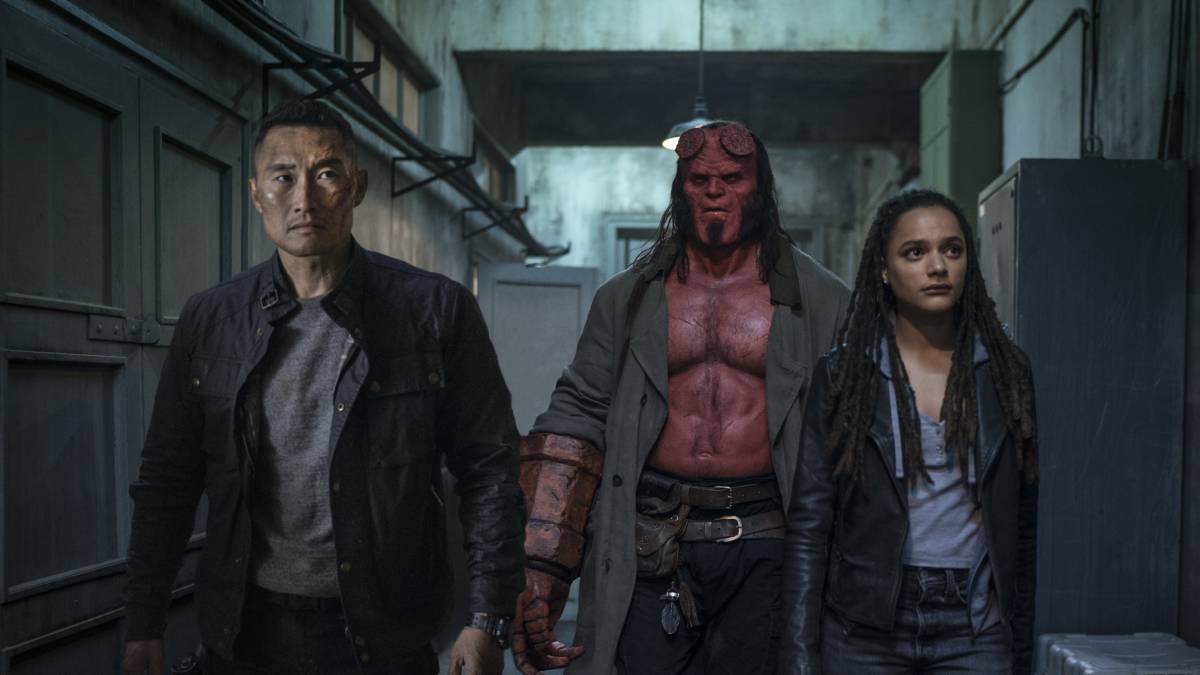 la nueva película de hellboy