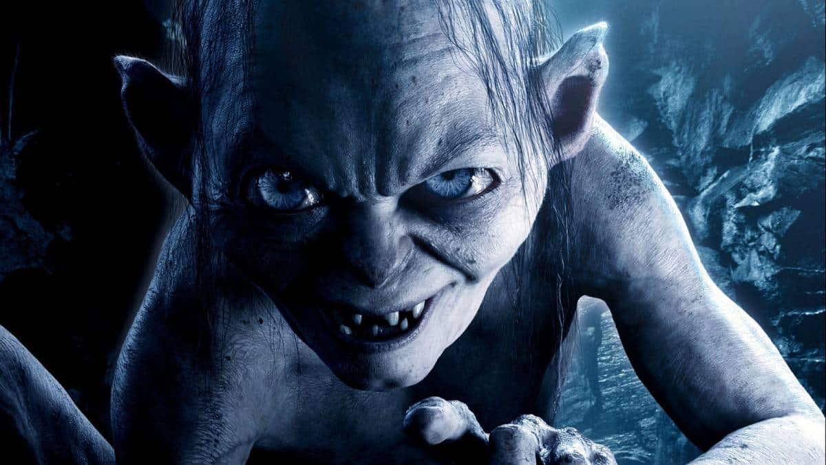Andy Serkis como Gollum en El Señor de los Anillos