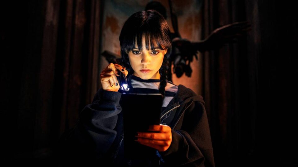 jenna ortega en beetlejuice 2