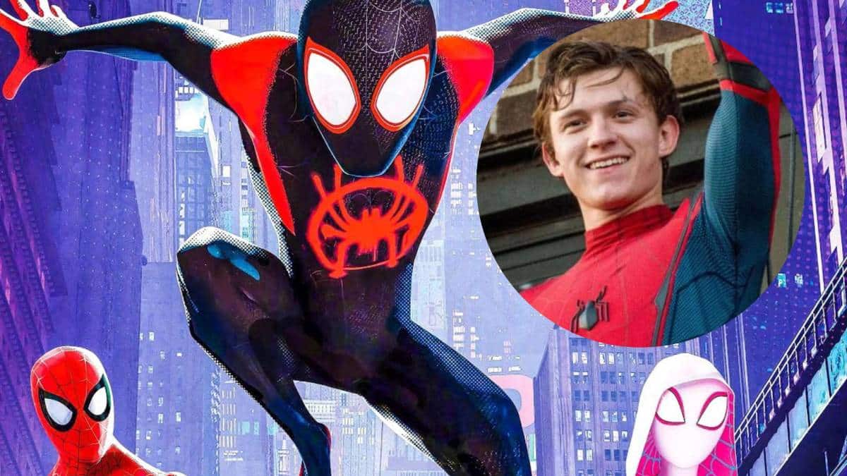 tom holland del ucm en spider-verse 2