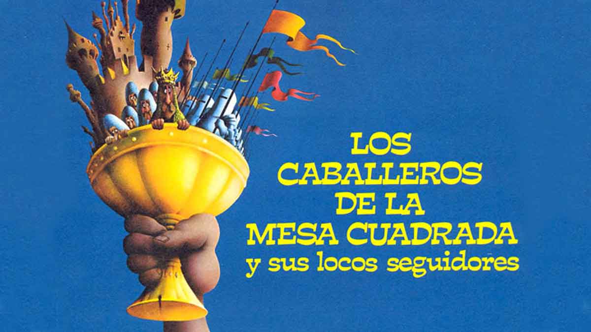 los caballeros de la mesa cuadrada y sus locos seguidores de monty python