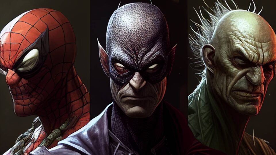 los grandes villanos de spider-man