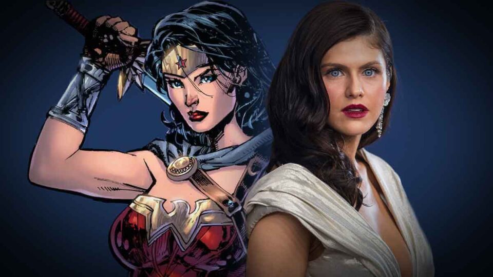 wonder woman y alexandra daddario