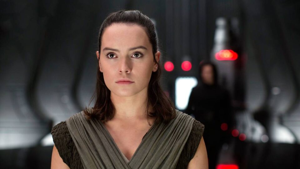 Daisy Ridley como Rey en Star Wars