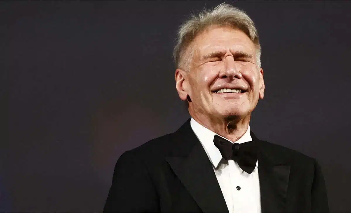 el más que popular actor harrison ford