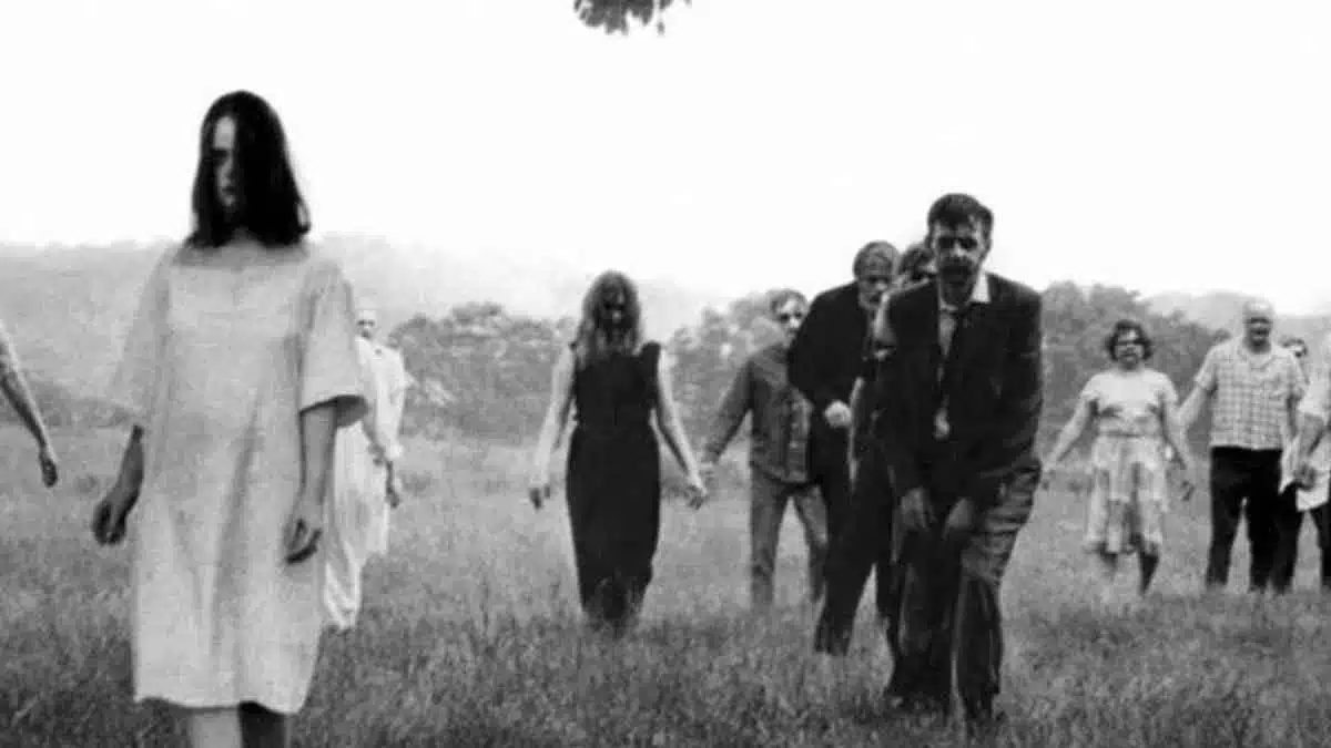 la noche de los muertos vivientes (1968) mejores películas de terror de bajo presupuesto