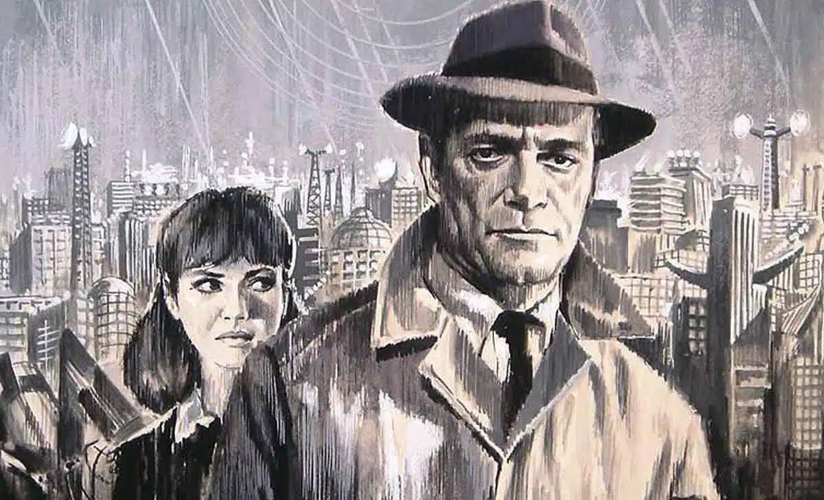 lemmy contra alphaville (1965) - mejores películas de ciencia ficción de los años 60