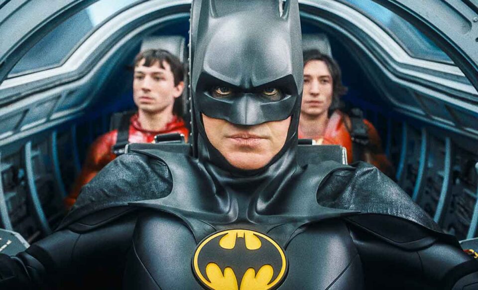Michael Keaton como Batman en The Flash