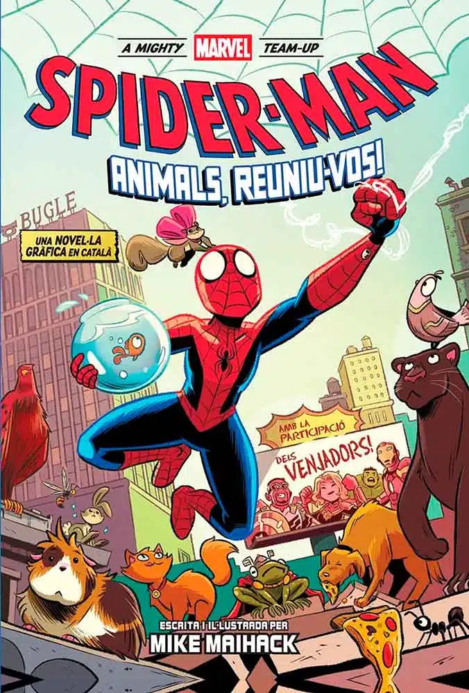 portada del primer cómic de spiderman en catalán