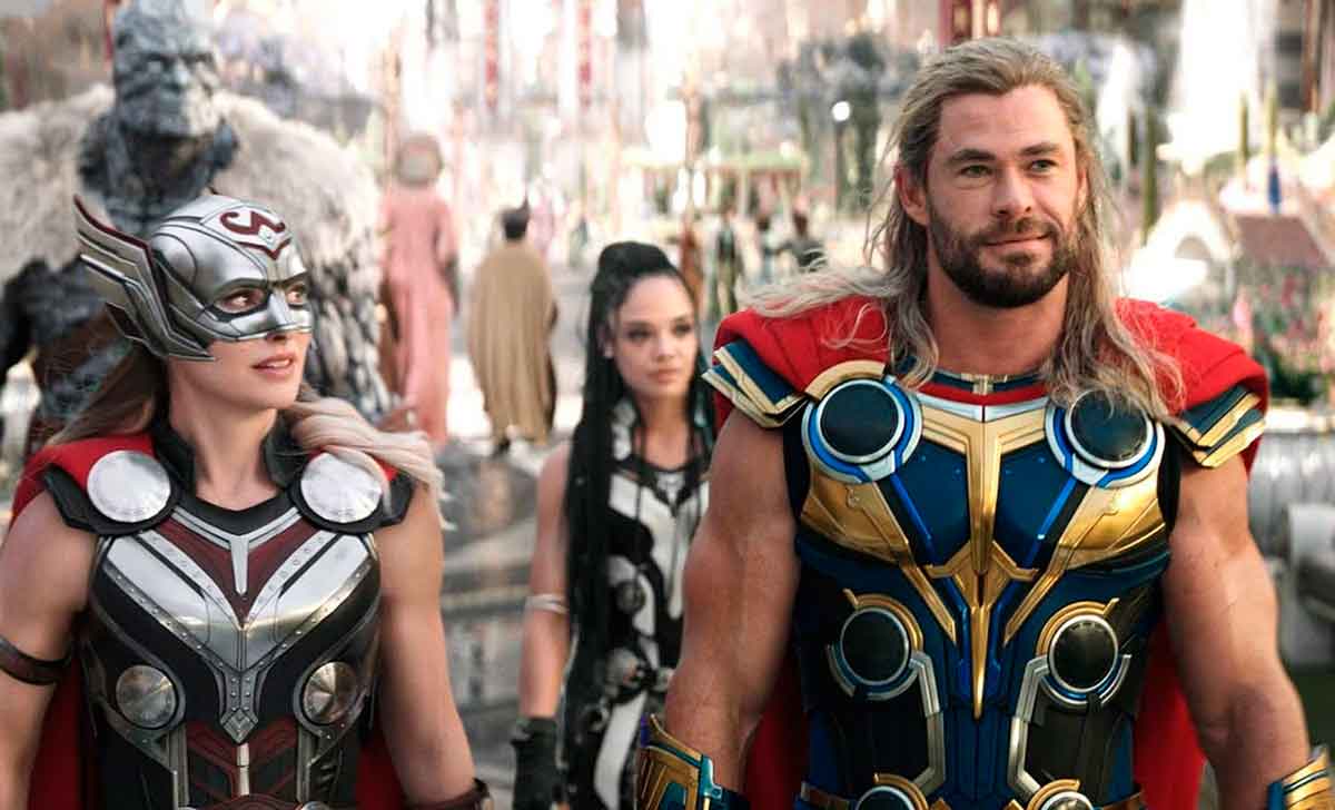 Chris Hemsworth en Thor: Love and thunder