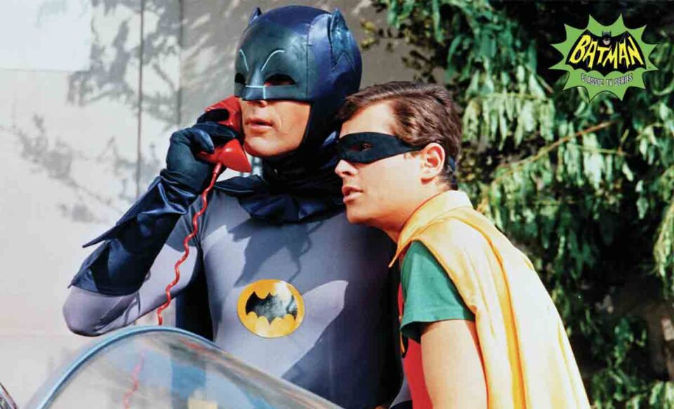 adam west y burt ward como batman y robin