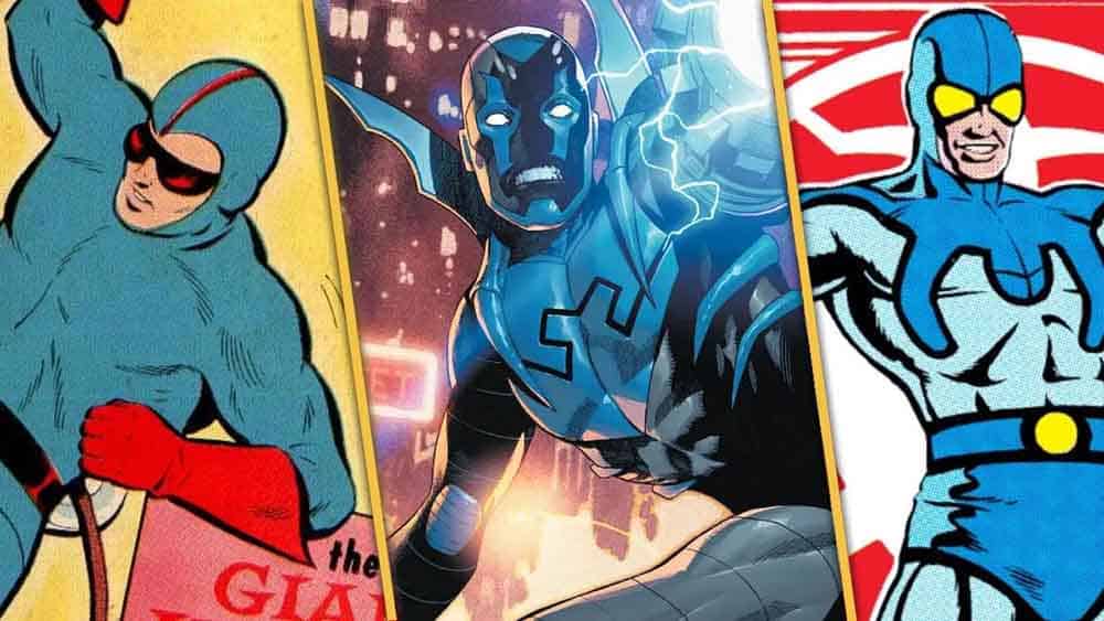 blue beetle en sus tres encarnaciones