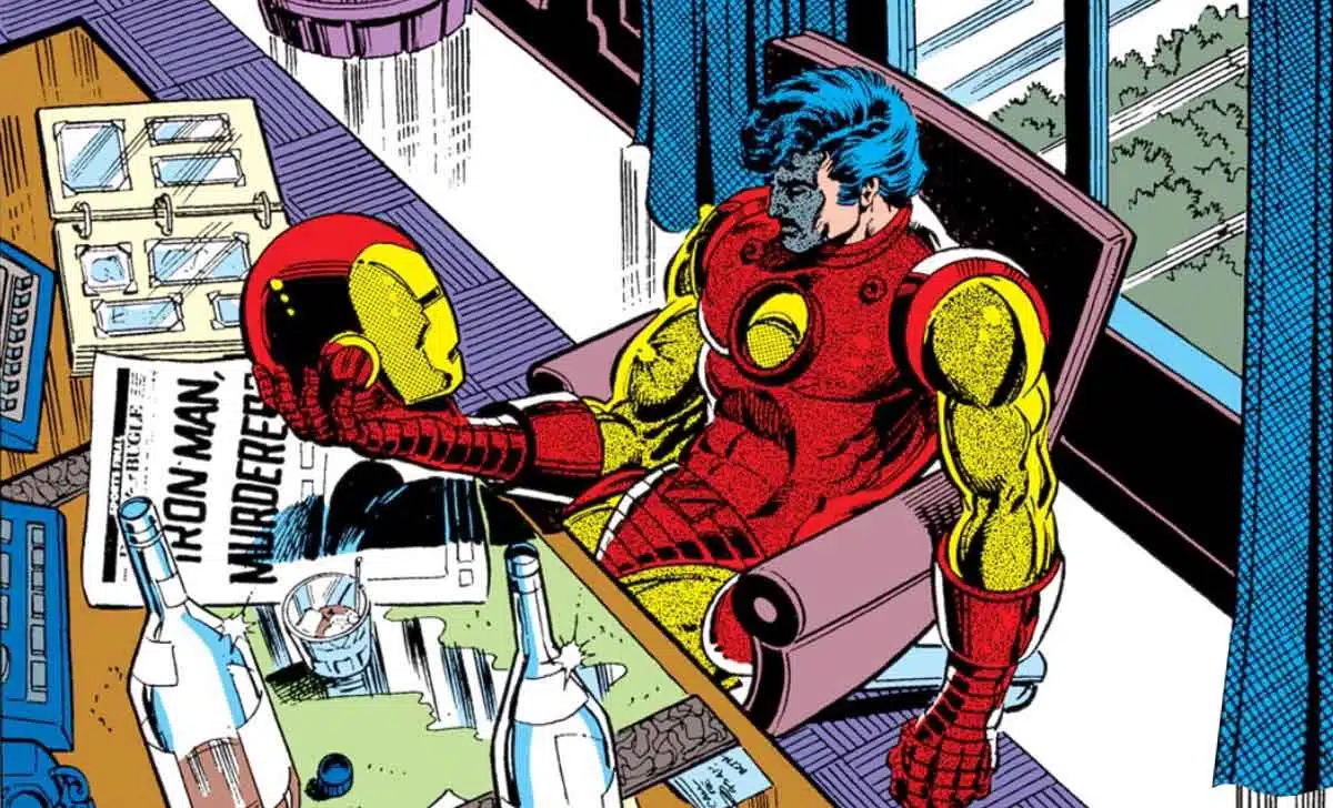 Demon in a Bottle Iron Man Marvel