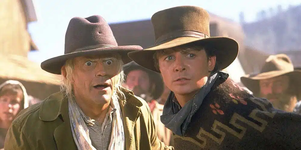 doc y marty en regreso al futuro parte iii