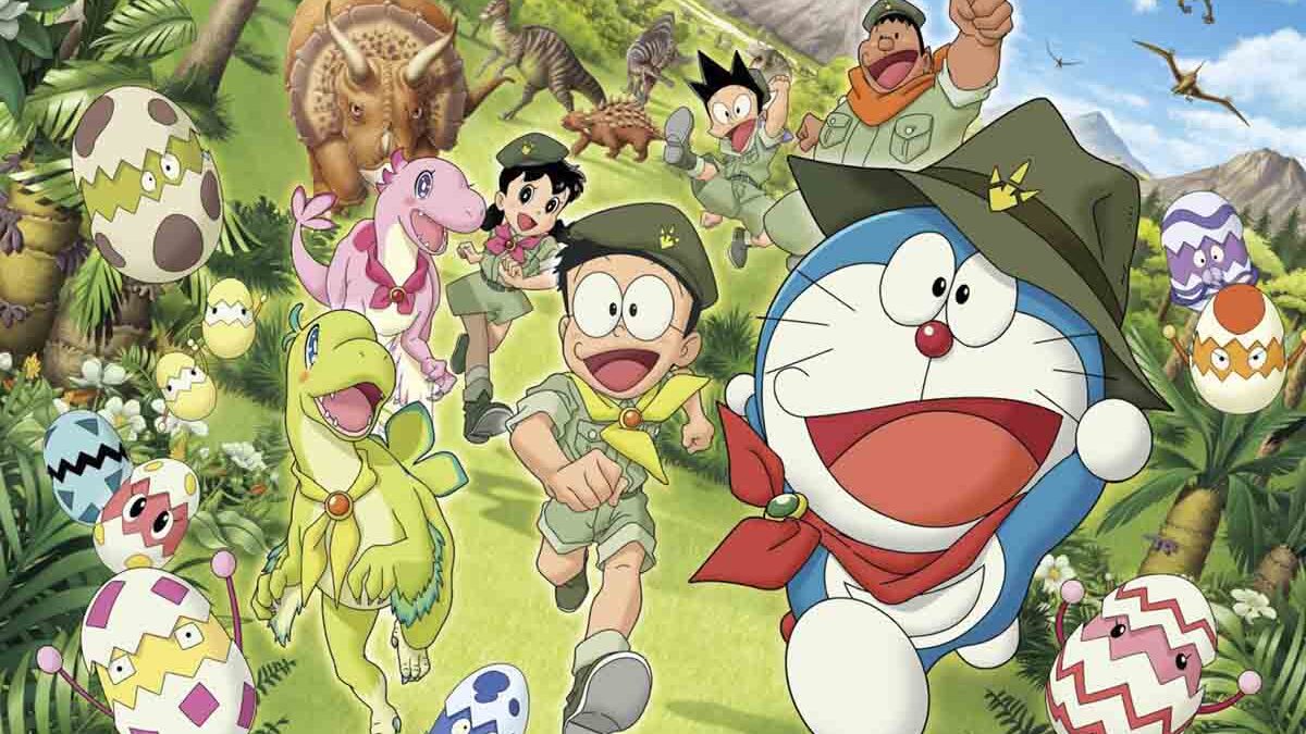 doraemon película nobitas dinosaurio