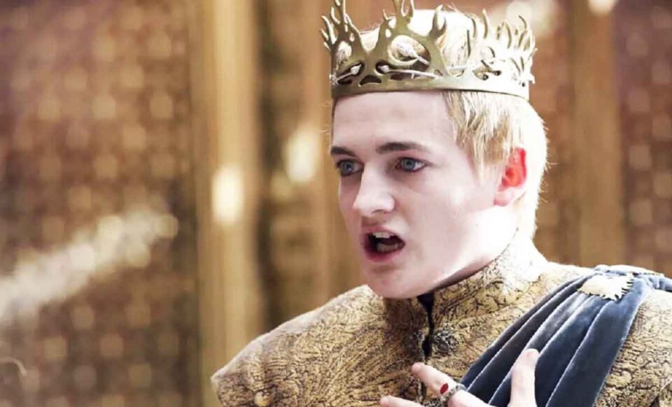 jack gleeson en juego de tronos como joffrey baratheon