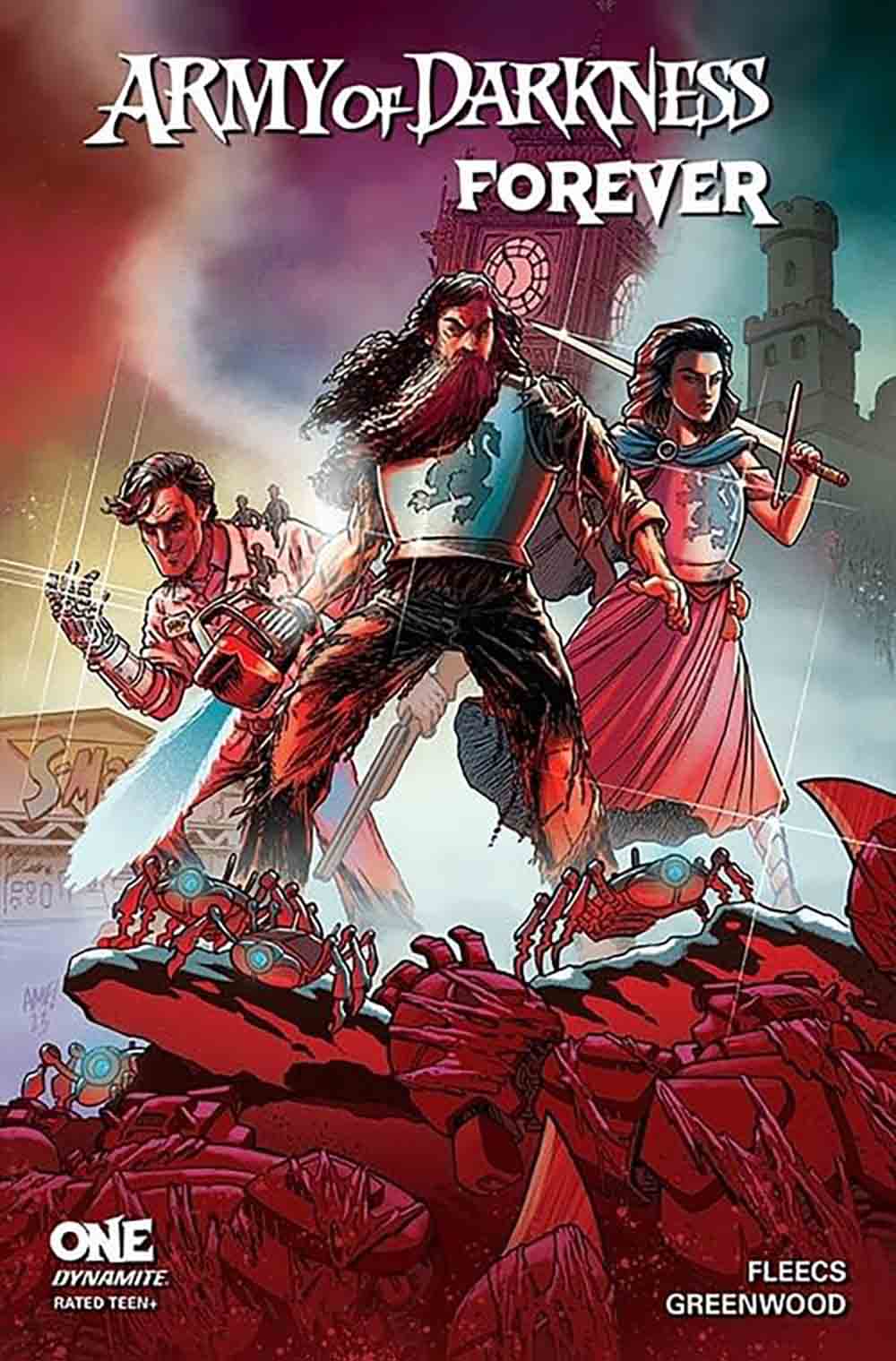 portada de army of darkness forever