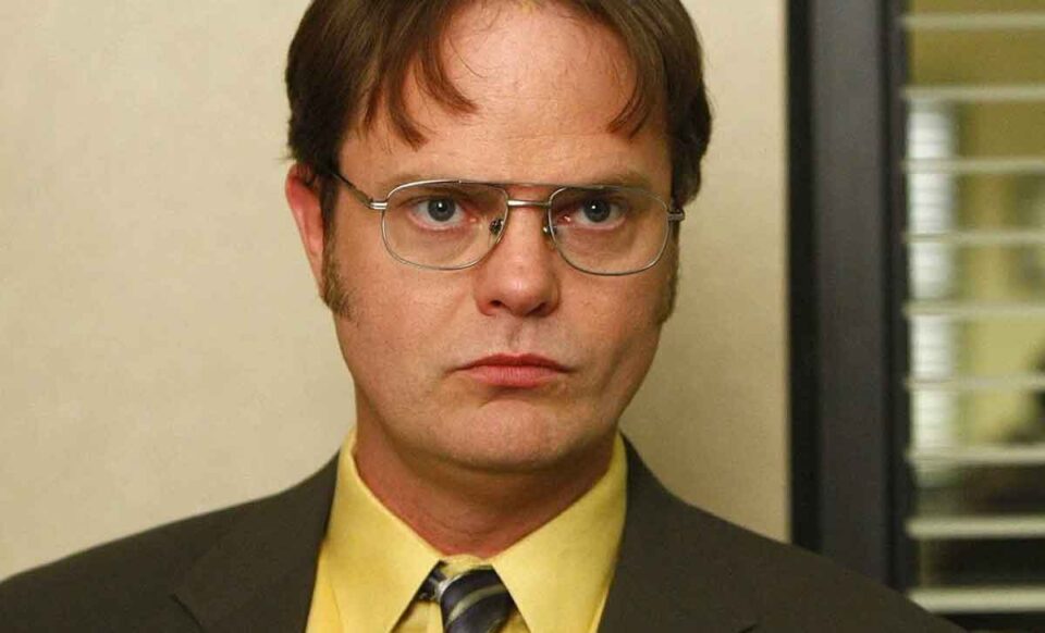 rainn wilson como dwight schrute en the office