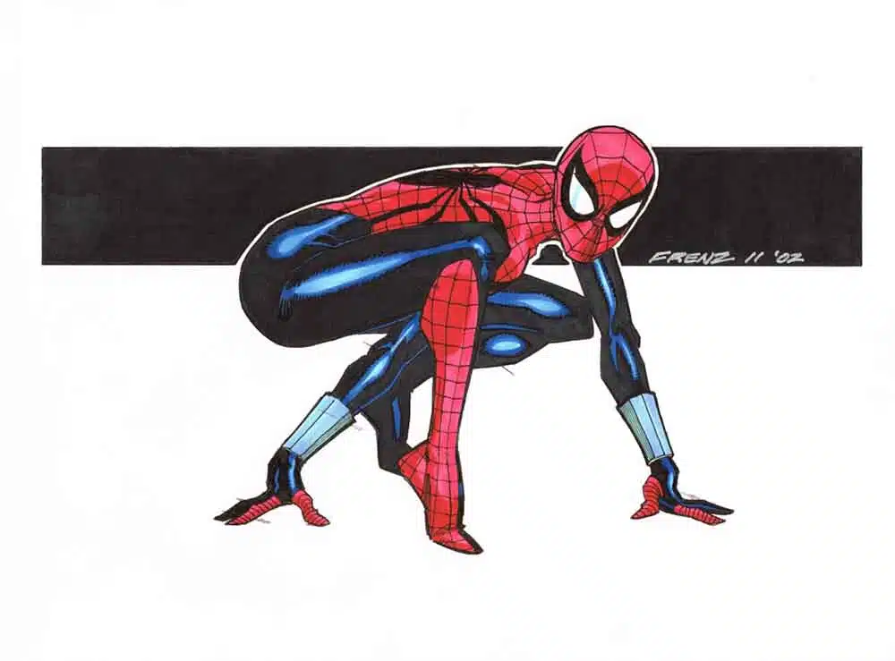 Spidergirl por Ron Frenz