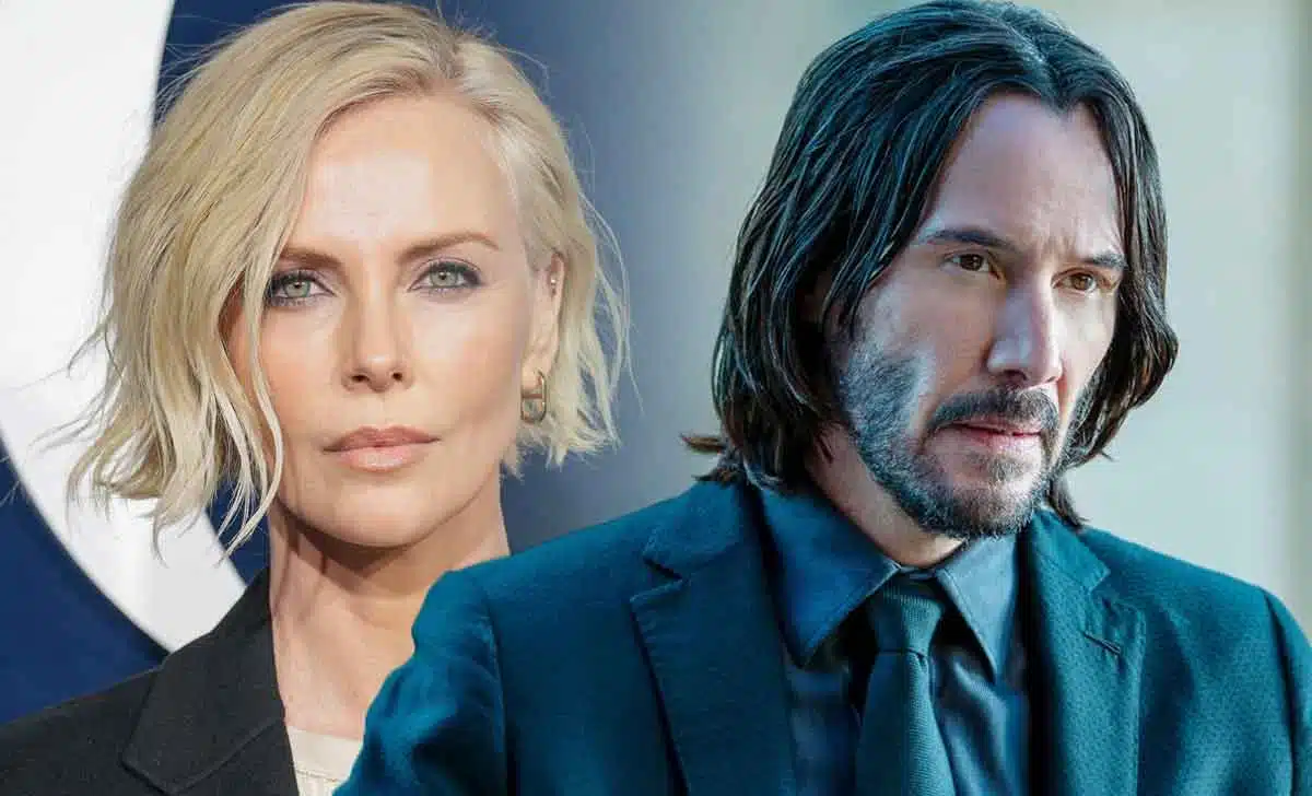 charlize theron and keanu reeves