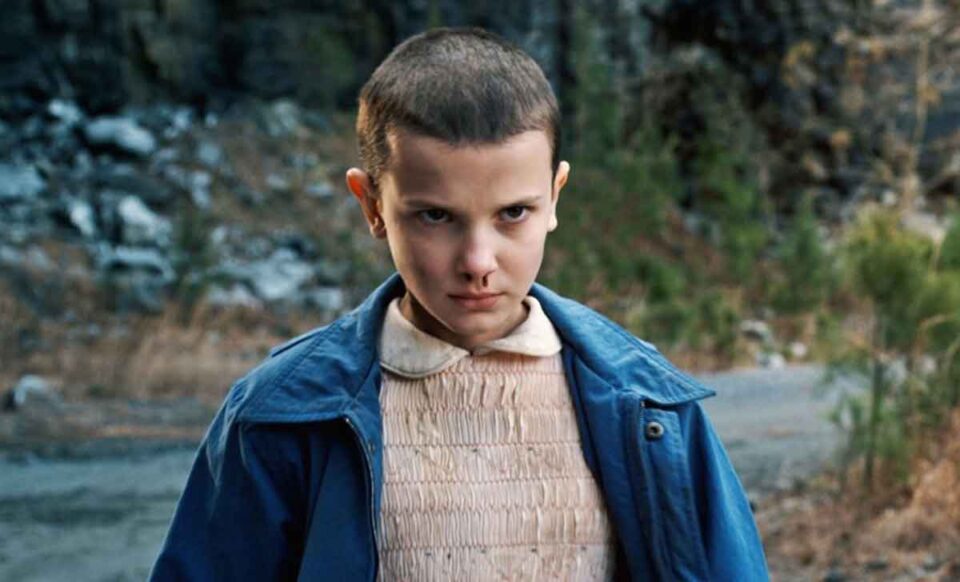 millie bobby brown como eleven en stranger things