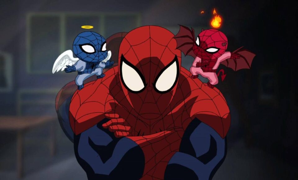 los animes de spider-man