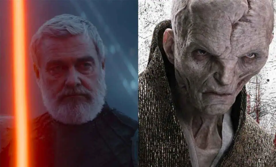 ahsoka ¡conexión entre baylan skoll y el líder supremo snoke!