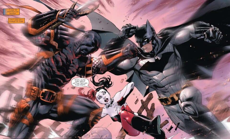 batman vs deathstroke