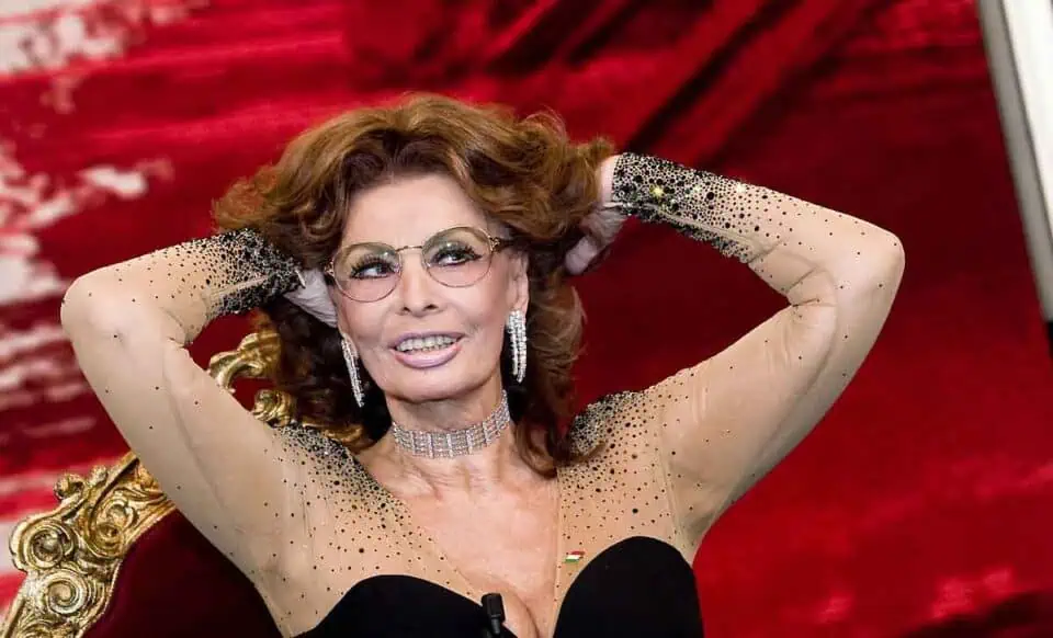 la actriz sophia loren