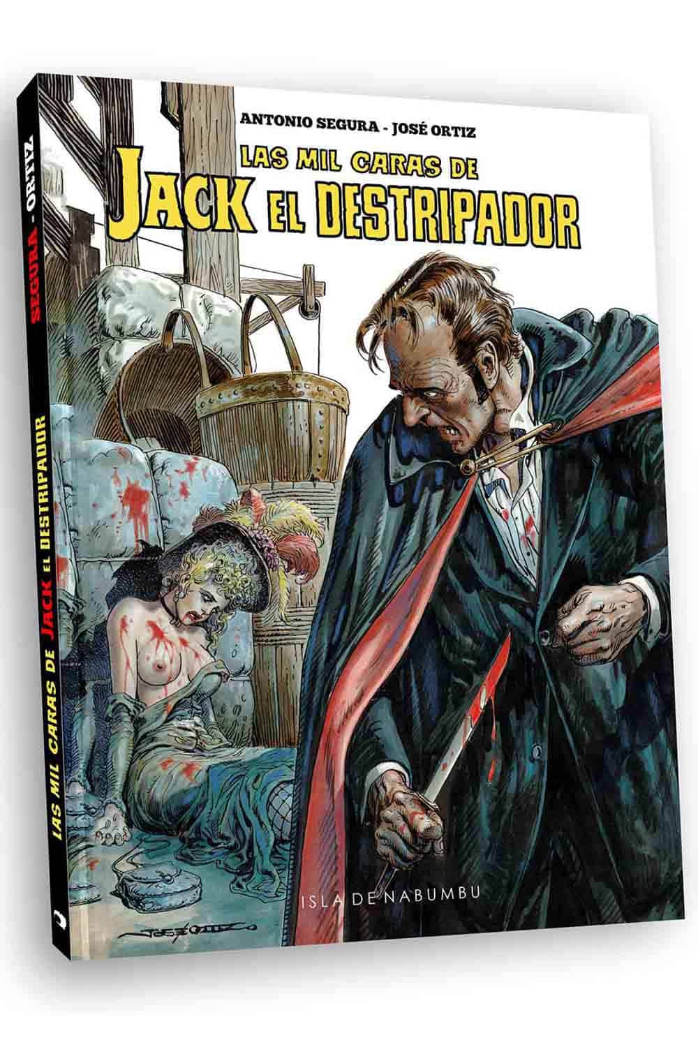 portada de las mil caras de jack el destripador