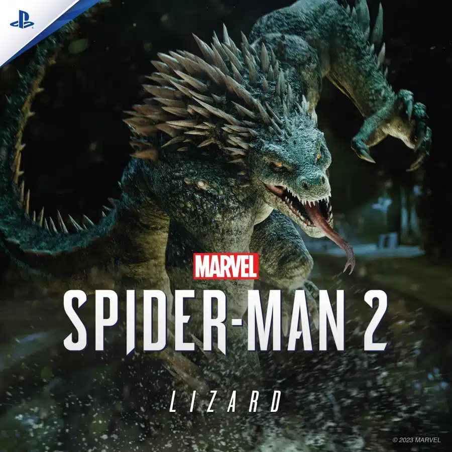 El lagarto en Spider-man 2 de PS5