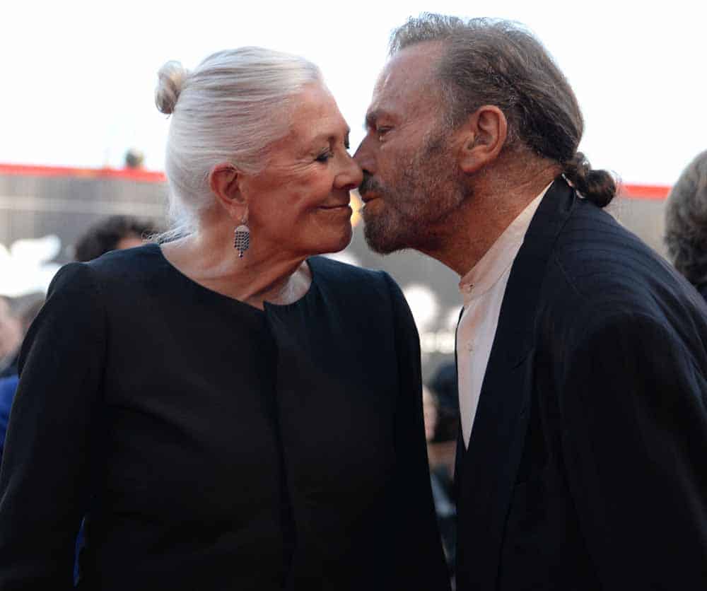 vanessa redgrave con su marido franco nero