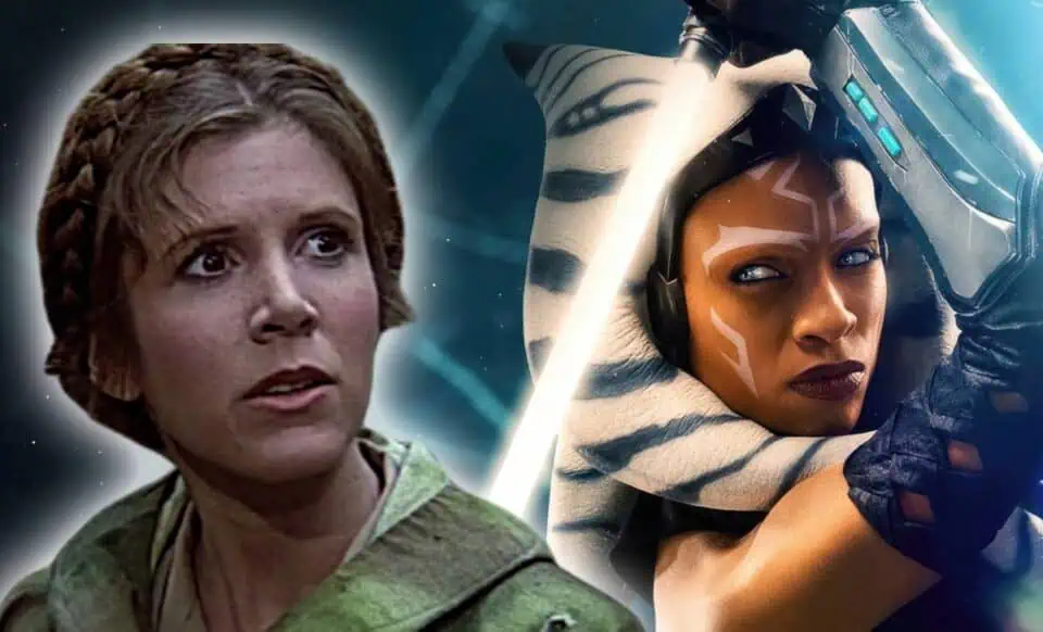 leia organa en la serie de ahsoka