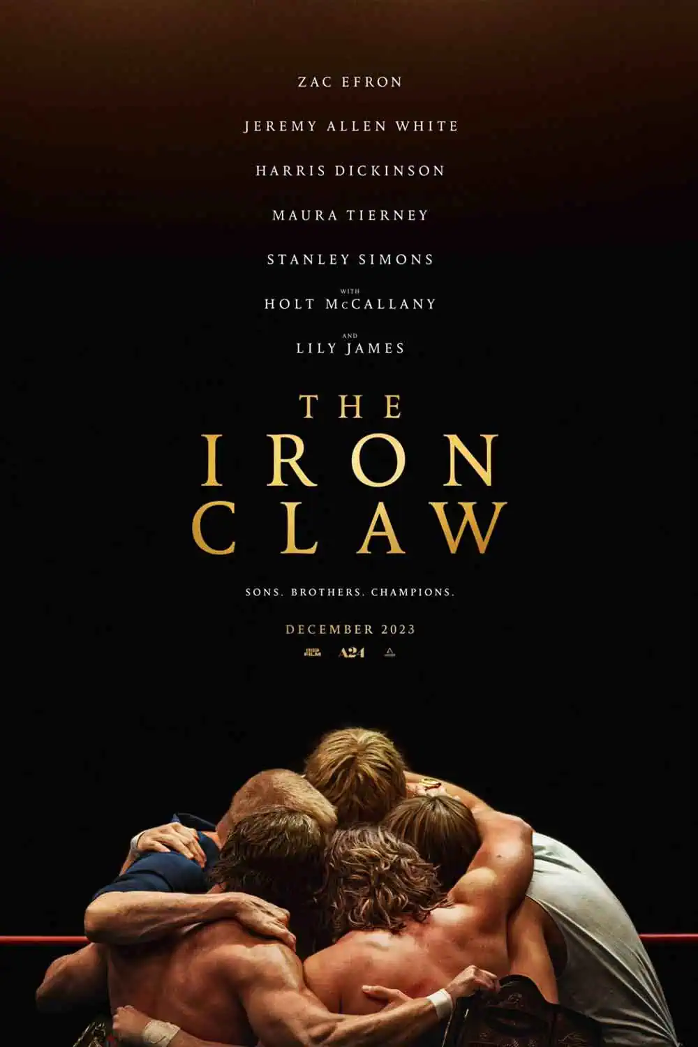 the iron claw recibe una críticas muy buenas - poster de la película