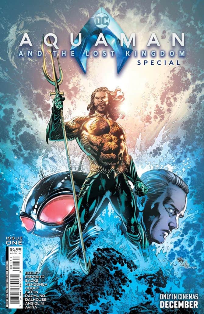Aquaman y el reino perdido precuela portada