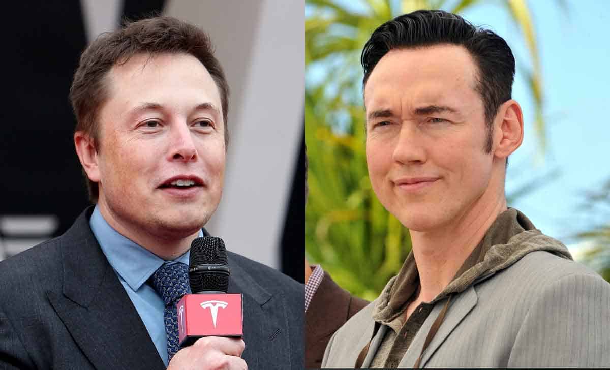 Elon Musk y Kevin Durand