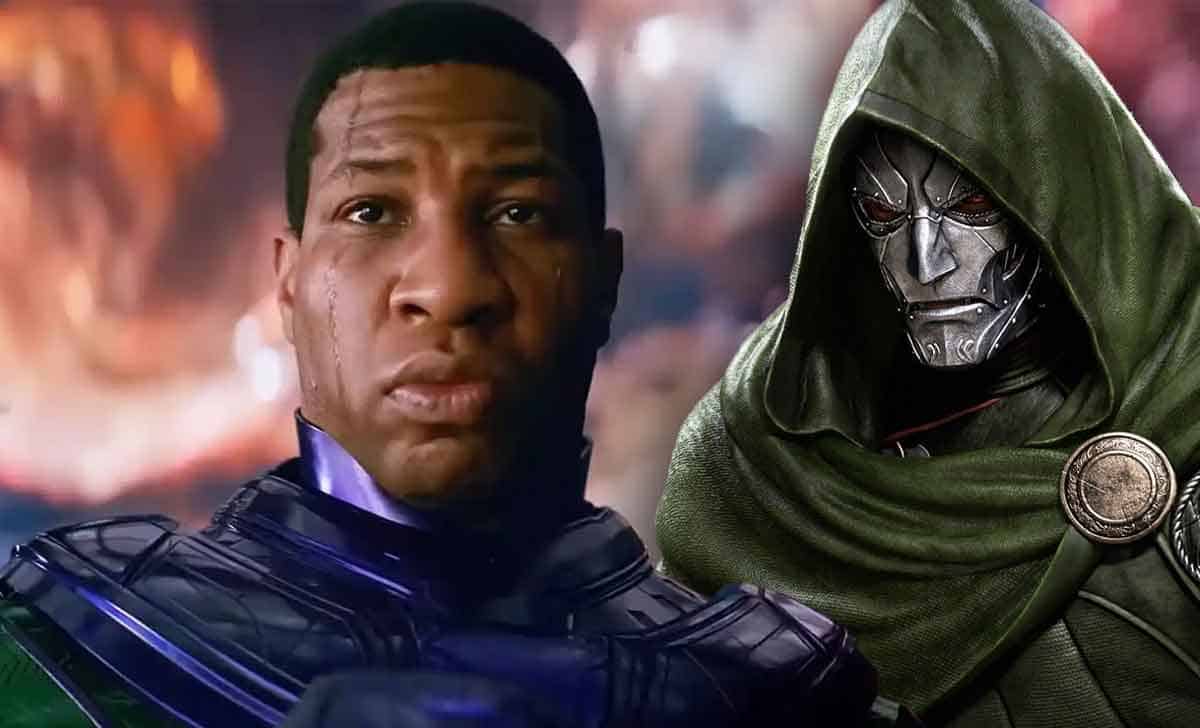 kang (jonathan majors) y doctor doom