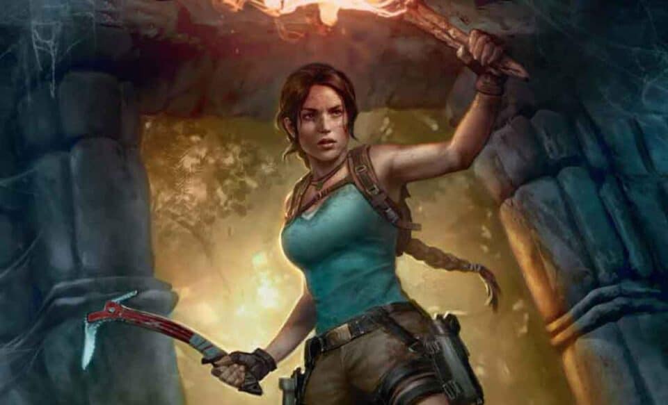 Lara Croft Magic The Gatering