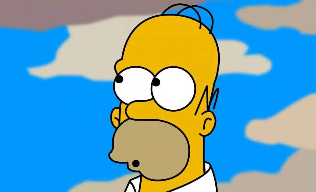 homer en los simpson