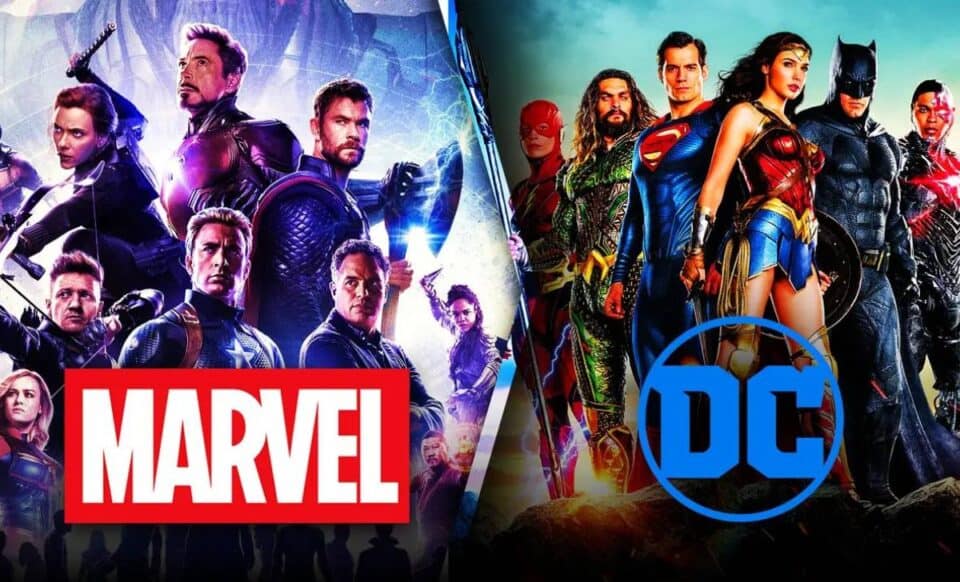 Las películas de Marvel vs Las películas de DC Comics