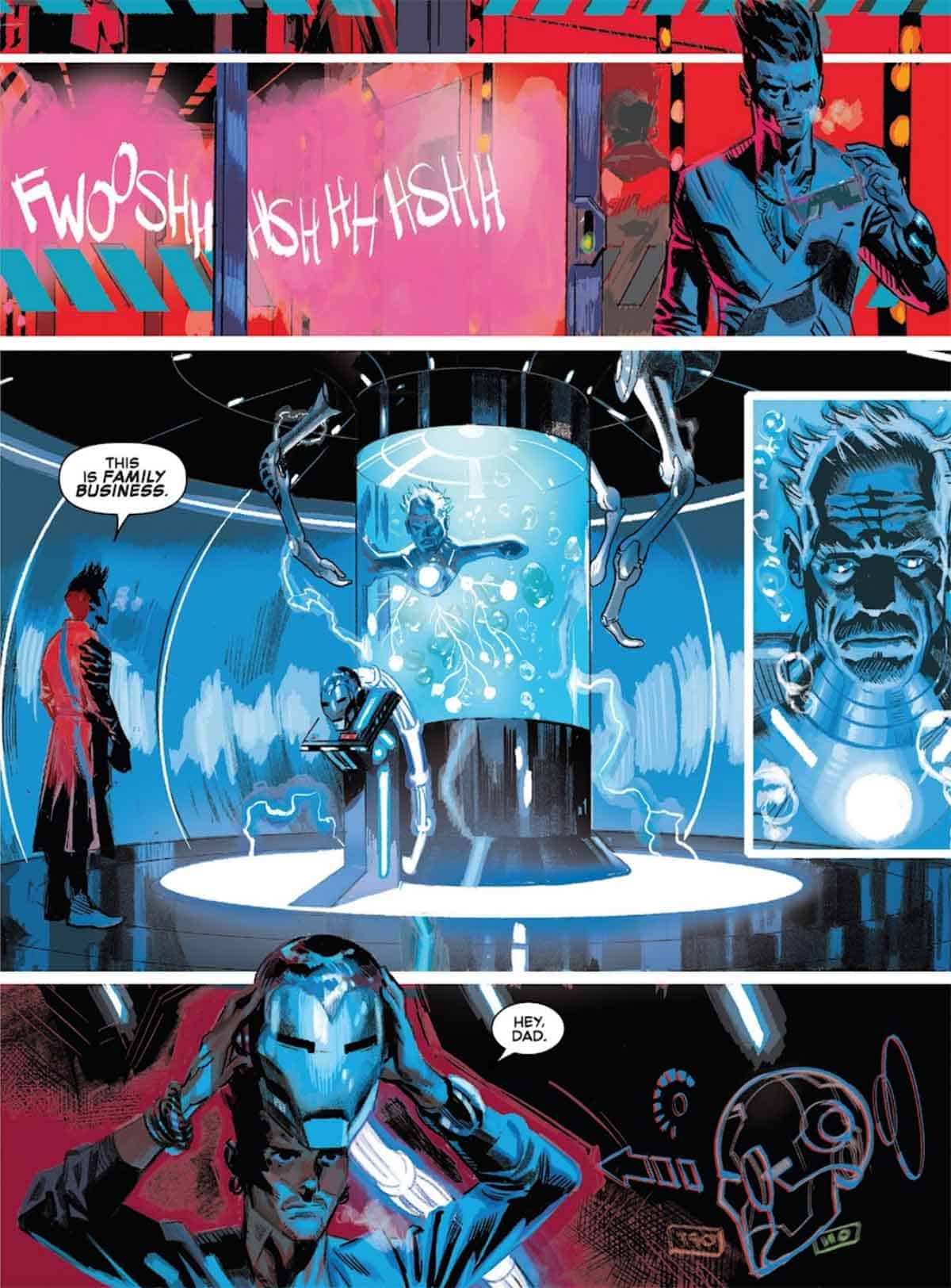 Avengers: Twilight #1 - hijo de Iron Man