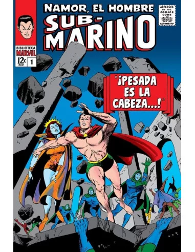 biblioteca marvel 34. namor, el hombre submarino 1