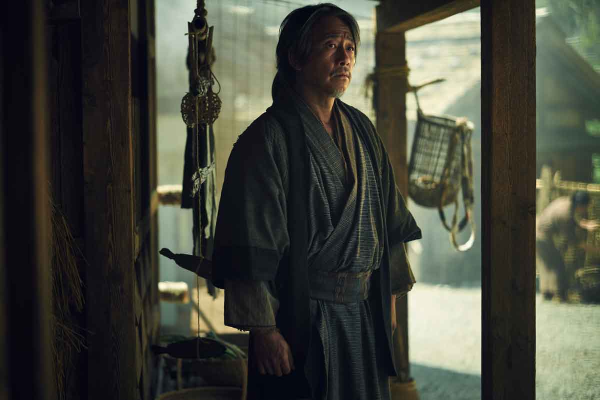 “SHŌGUN” -- Pictured: Yasunari Takeshima as Muraji. CR: Kurt Iswarienko/FX