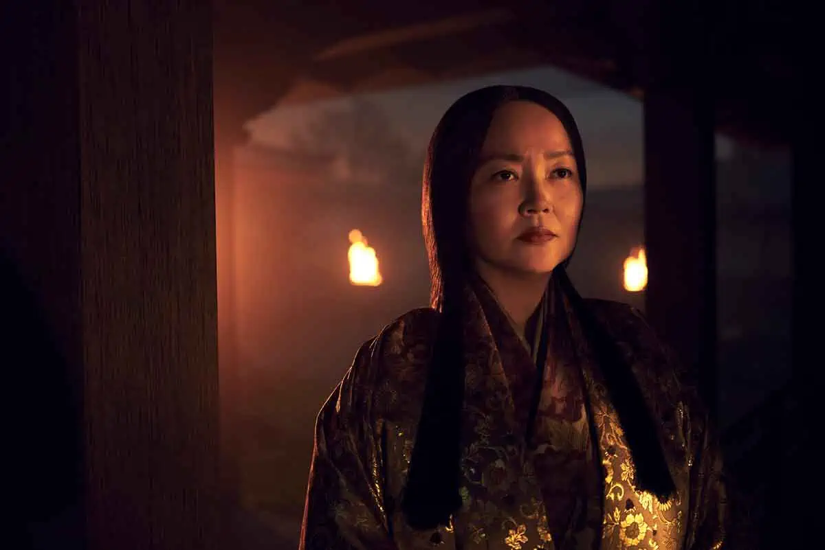“SHŌGUN” -- Pictured: Yoriko Dōguchi as Kiri no Kata. CR: Kurt Iswarienko/FX
