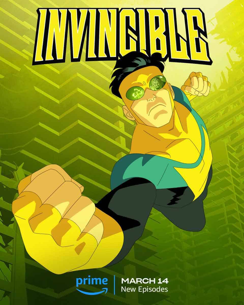 Invincible poster parte 2 2ª temporada