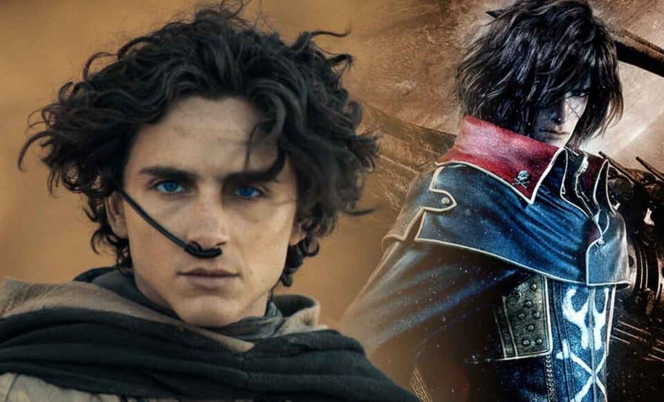 película de ciencia ficción dune y capitán harlock