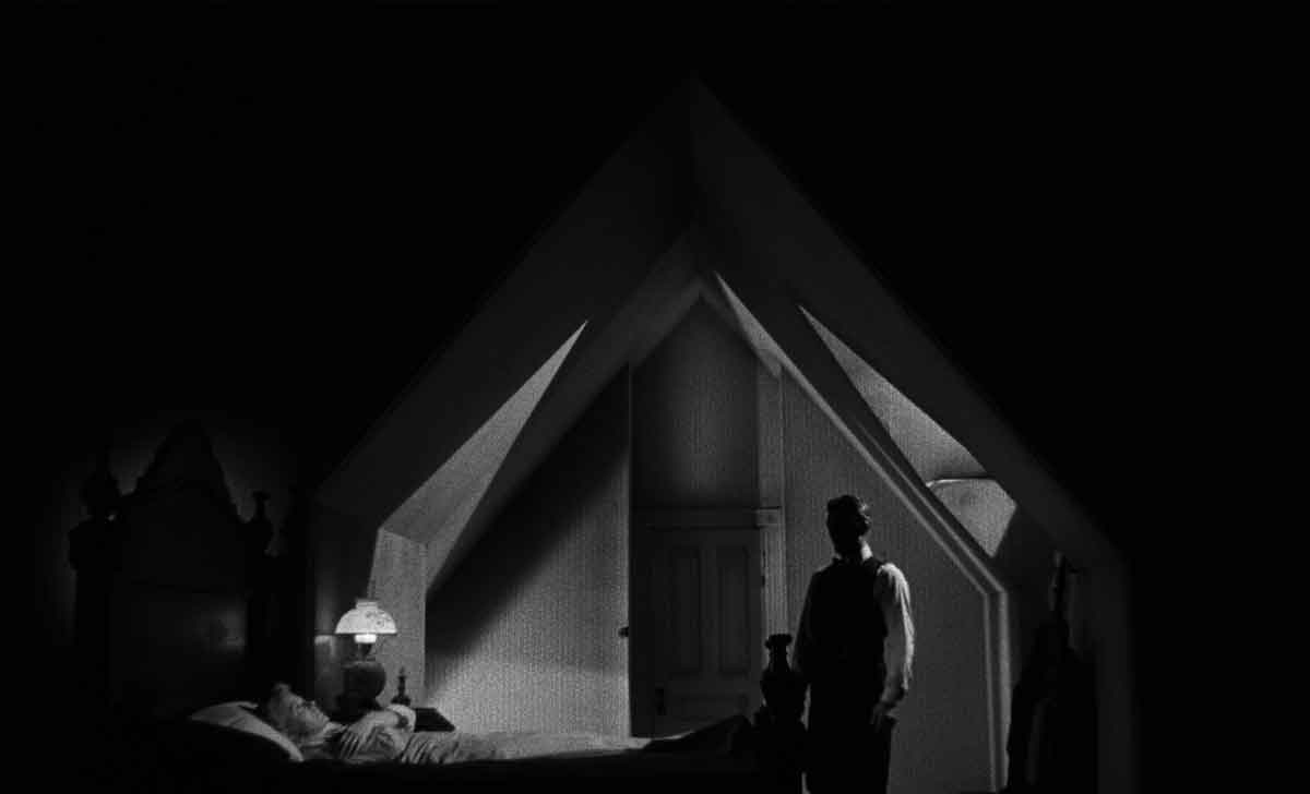 película de terror - the night of the hunter