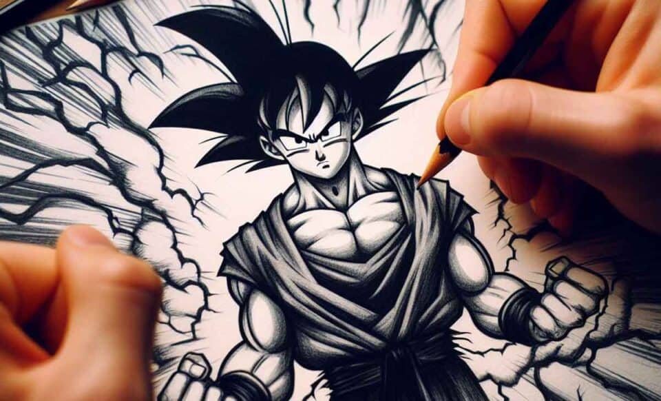 goku de dragon ball