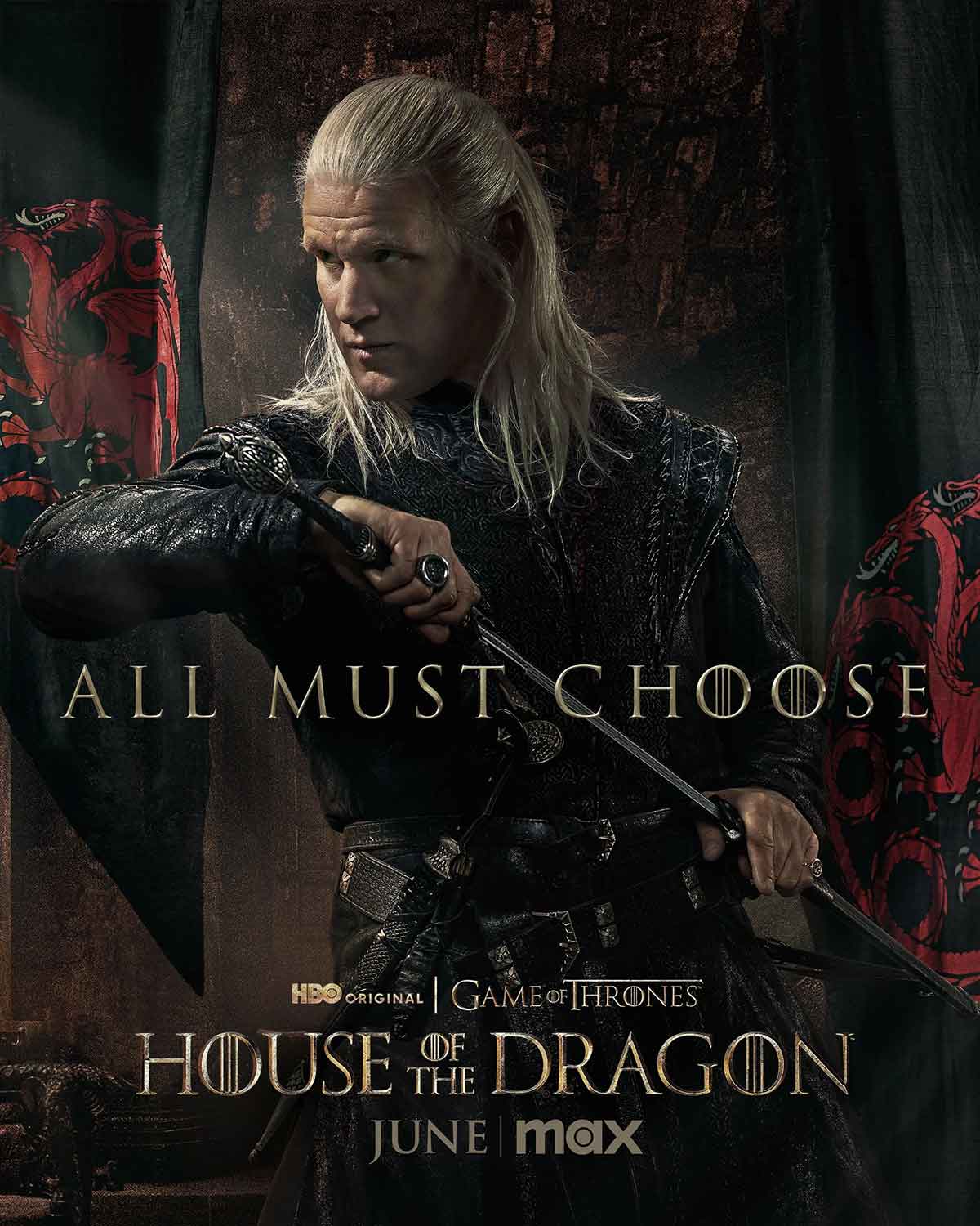 posters de La casa del dragón temporada 2