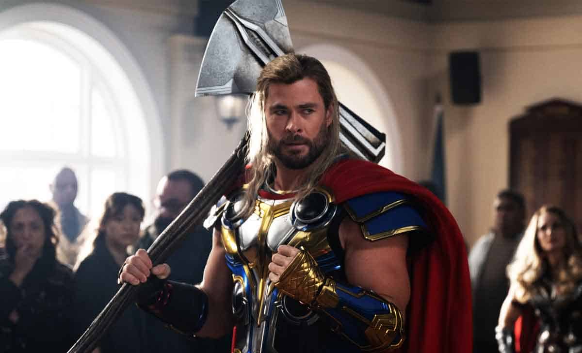 Chris Hemsworth en Thor: Love and Thunder (2022) de Marvel Studios